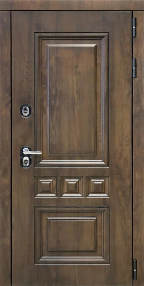 Входная дверь ДвериПРО Аура СБ-3 Листв. бел. (21 Беленый дуб) DPRO227892 внешняя сторона